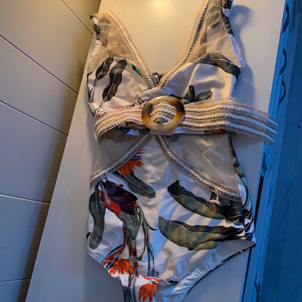 COPY - COPY - Patbo one piece tropical bathing suit- NWT